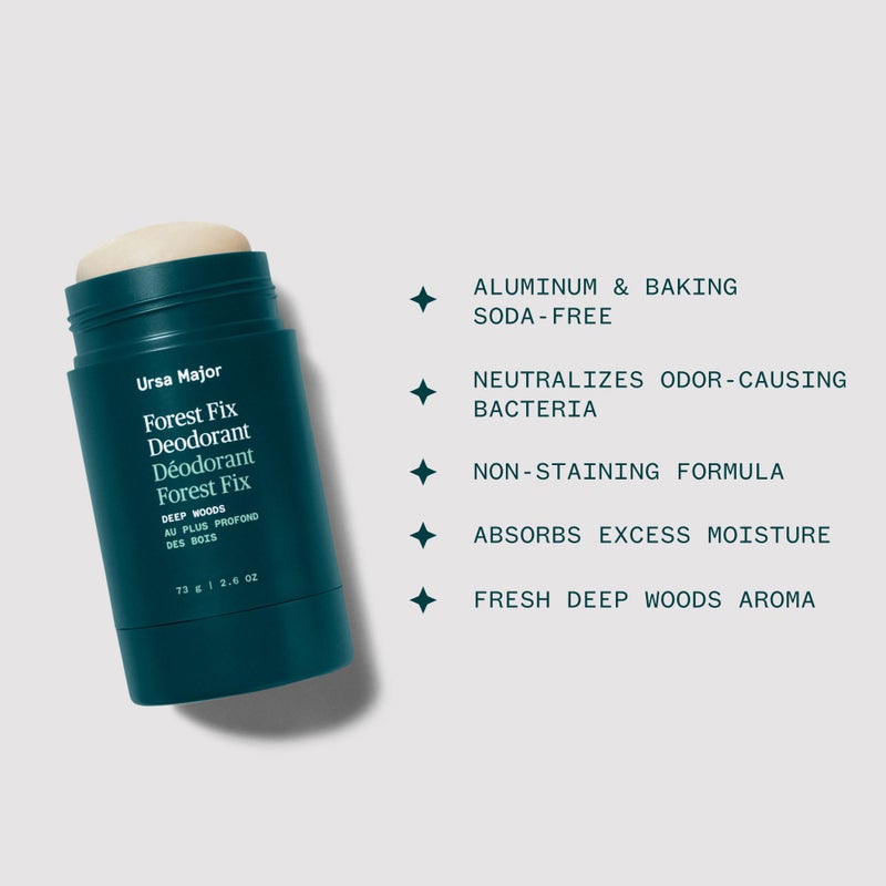 Ursa Major Natural Deodorant - Forest Fix | Aluminum-Free, Non-staining and Cruelty-Free | 2.6 ounces - Image 3