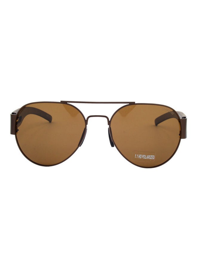 PROOCHI Men Sunglasses  Stylish design Polarized Lens Pilot Metal Frame - Image 2