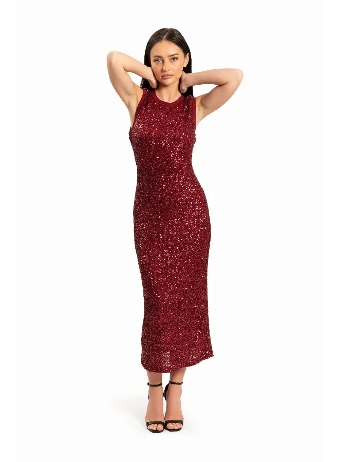 Wecre8 Sequin Bodycon Dress