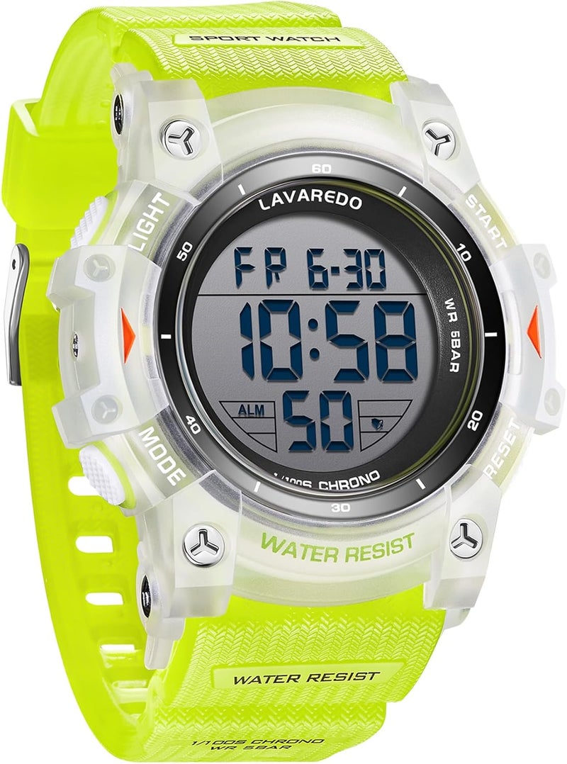 VTAIGE Men's Digital Watch Sports Outdoor Waterproof Watches for Men with LED Backlight Alarm Stopwatch Mens Watches Digital Chronograph Military Date - Image 1