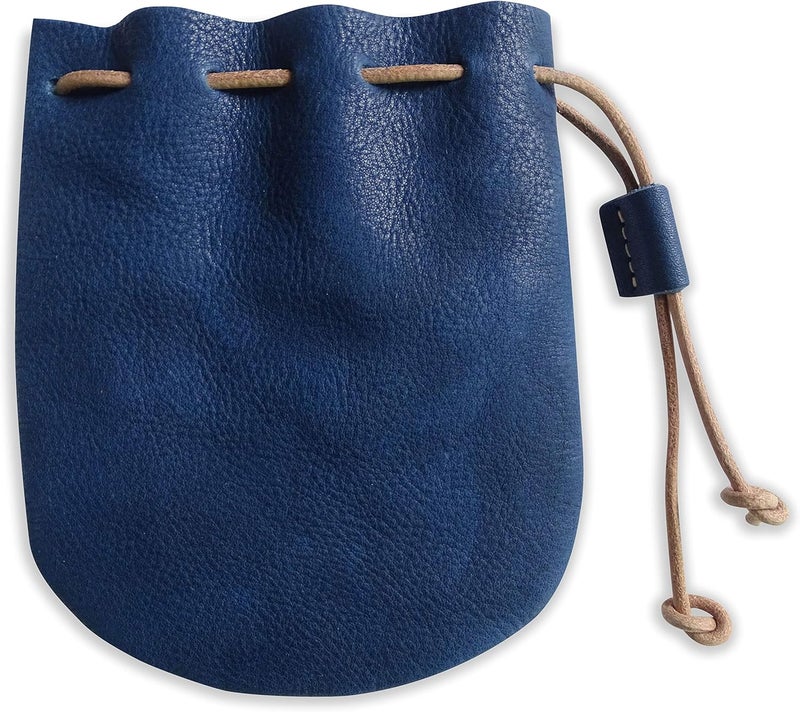 Analys CC Fantastic Workmanship Genuine Leather Drawstring Coin Purse - Image 1