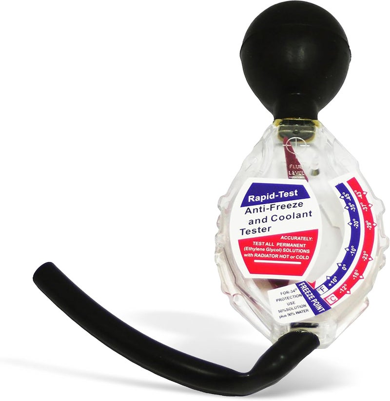 ABN | Deluxe Antifreeze and Coolant Tester Hydrometer Tester - Automotive Antifreeze Tester for Ethylene Glycol Coolant - Image 1
