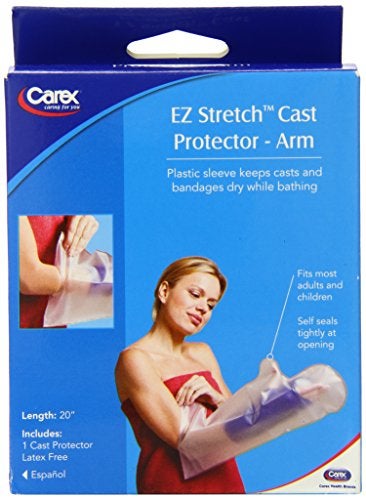 Carex Health Brands Carex E-Z Stretch Cast Arm Protector, One Size (P20500) - Image 1
