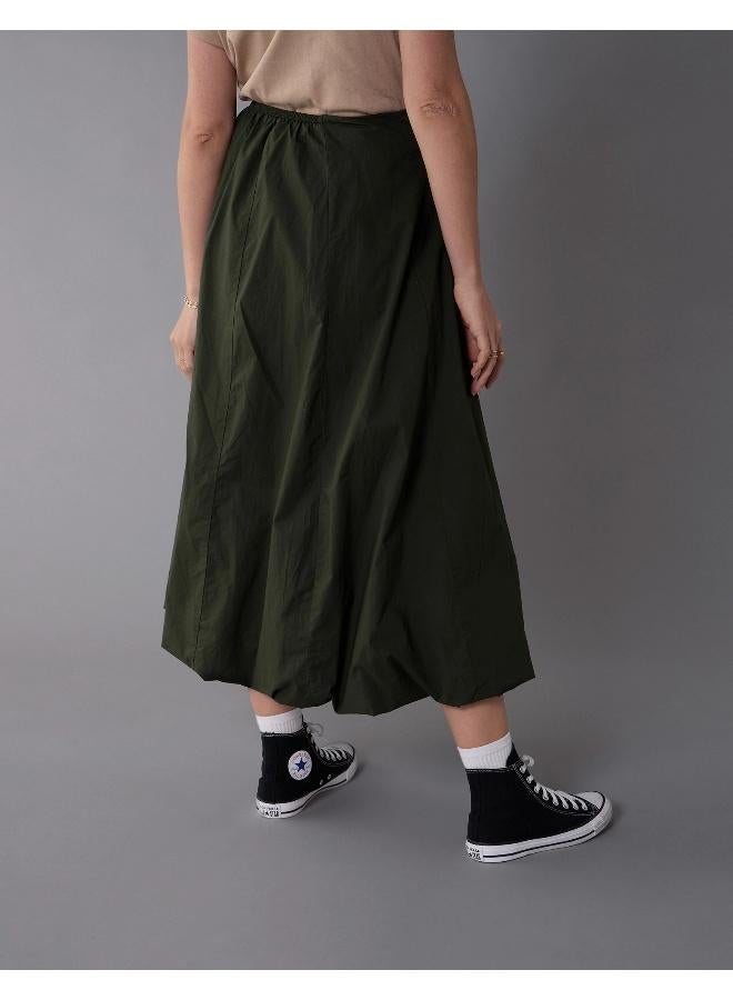 American Eagle AE High-Waisted Maxi Bubble Skirt  - Image 4