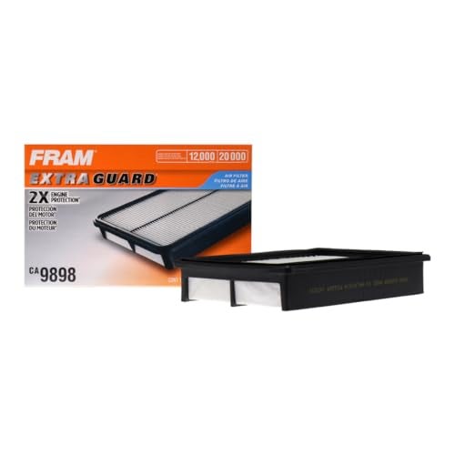 FRAM Extra Guard CA9898 Replacement Engine Air Filter for Select Mazda Models, Provides Up to 12 Months or 12,000 Miles Filter Protection - Image 1