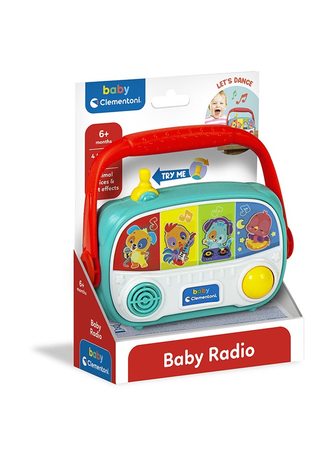 Clementoni Clementoni Baby My First Radio, Battery Operated  - Image 1