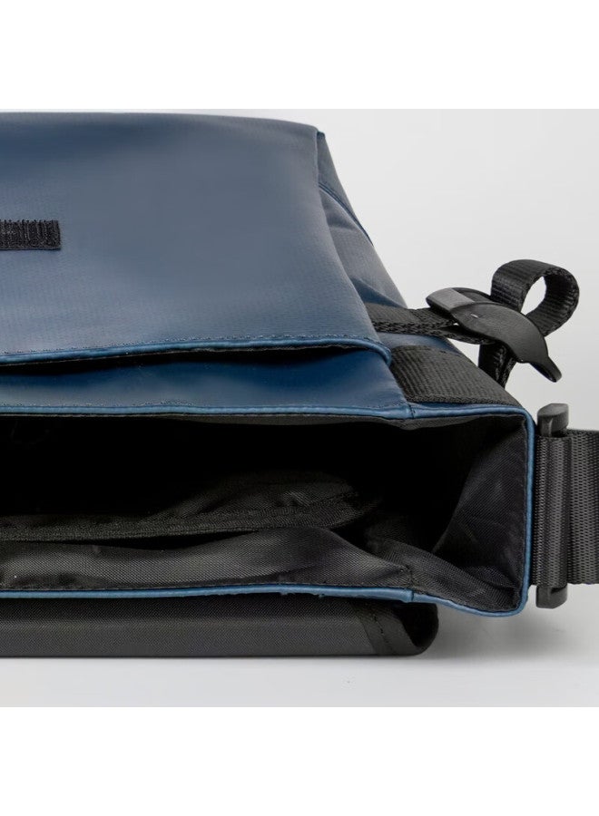 Lexon Crossbody Bag For Men, Handheld And Shoulder Bag, Trendy Large Capacity Travel Commuter Messenger Bag, Multifunctional Laptop Bag, Blue - Image 5