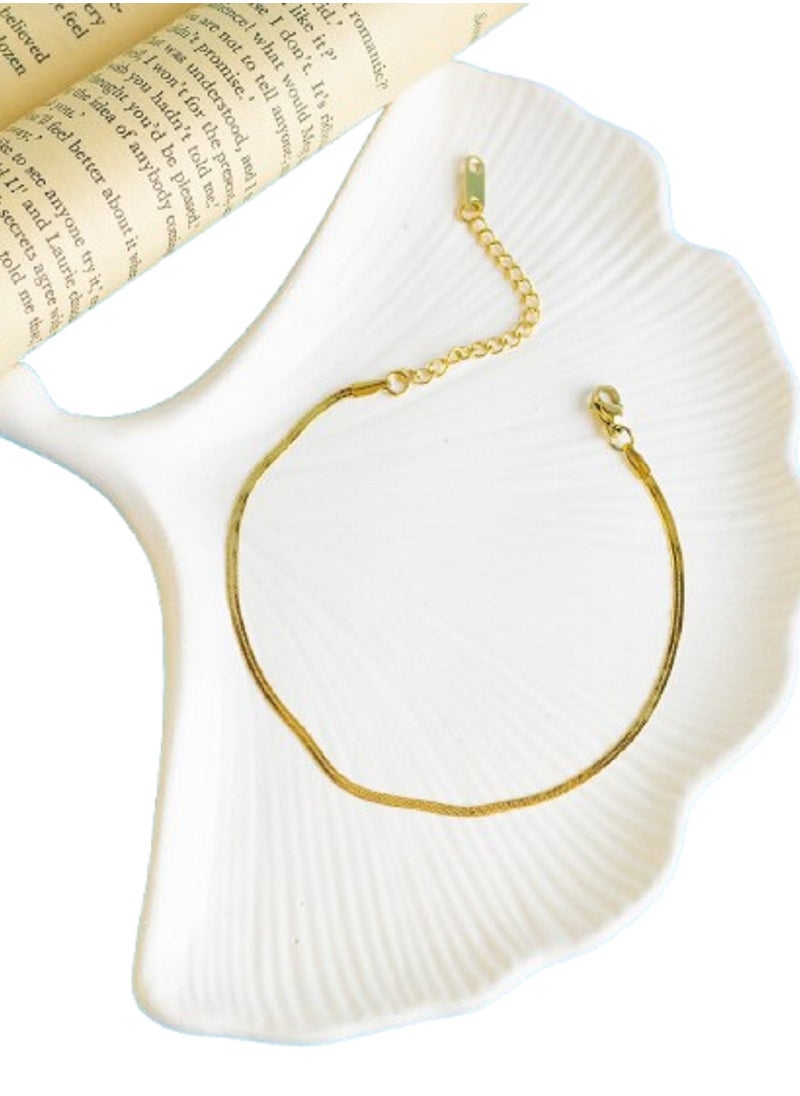 MANIKAN - MANIKAN a waterproof, stainless steel anklet with a width of 3 mm and a length of 21 + 5 inches. - Image 1