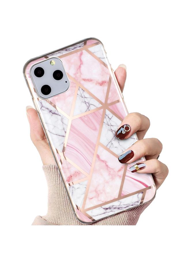 Zaboon Case For iPhone 11 Pro Electroplated Marble Pattern TPU Phone Case - Image 4