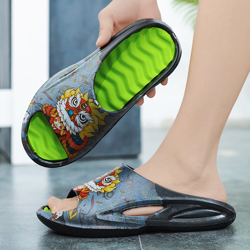 Parent-Child Slippers Couple Slippers Outdoor Fashion Men'S And Women'S Sports Trendy Slippers Children'S Casual Sandals - Image 4