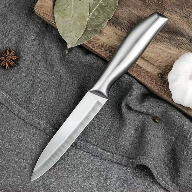 CAPMORA Stainless Steel Knives Dishwasher Safe Scratch Sharp NonSlip HandleRustproof Professional Kitchen Knife High Carbon Ultra Sharp Cooking Chef Knife Chaku Chari KNIFE SILVER CA C B C C - Image 5