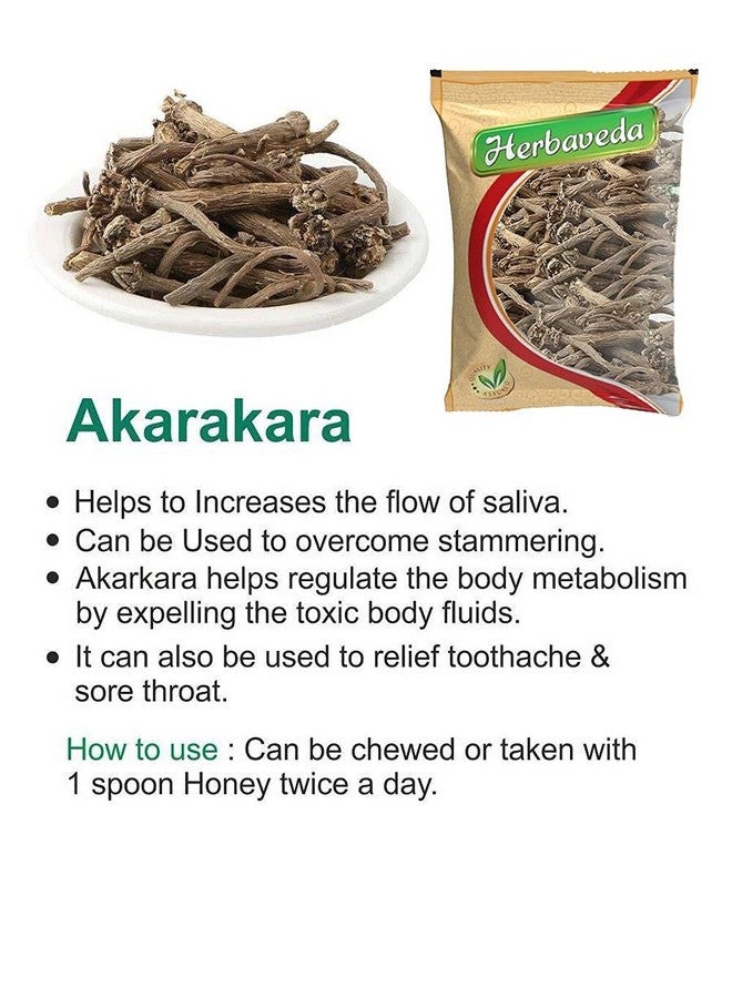 LEANBEING Herbaveda - Akarkara Irani Powder 25G | Akarkara Asli | Anacyclus Pyrethrum | Pellitory Root - Image 5