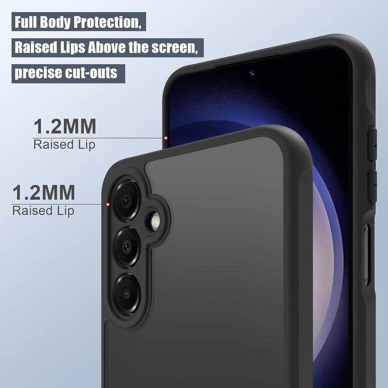 Demark Matte Case for Samsung Galaxy S23,Frosted Translucent Back Phone Cover,Shockproof Drop Protection Cover for Galaxy S23 (Galaxy S23) - Image 2