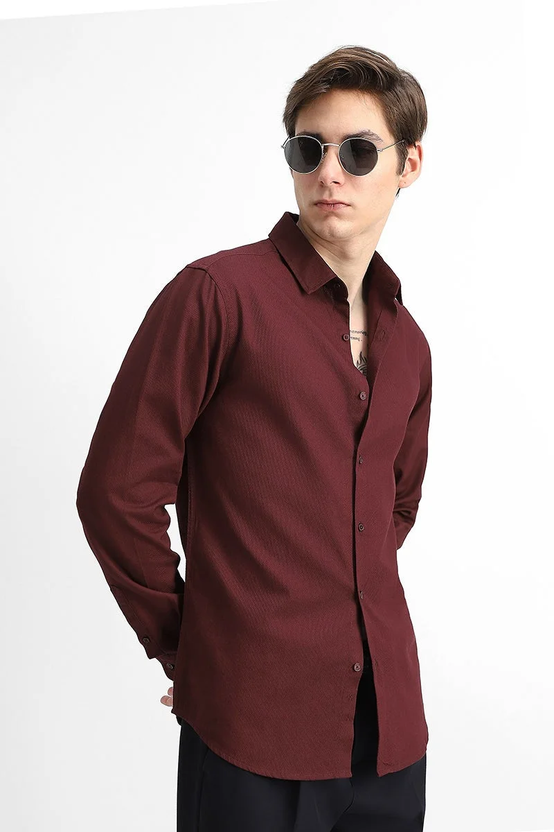 SNITCH 100% Cotton Slim Fit Shirt