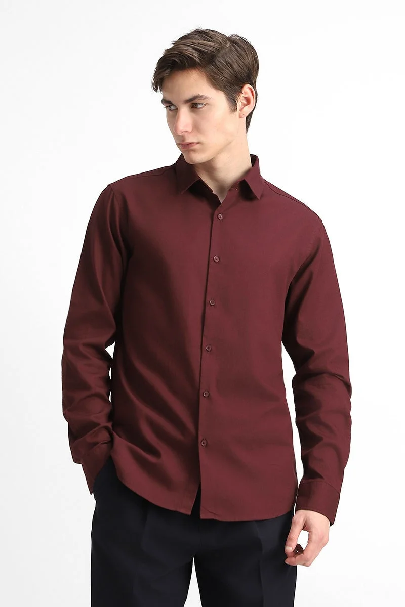 SNITCH 100% Cotton Slim Fit Shirt