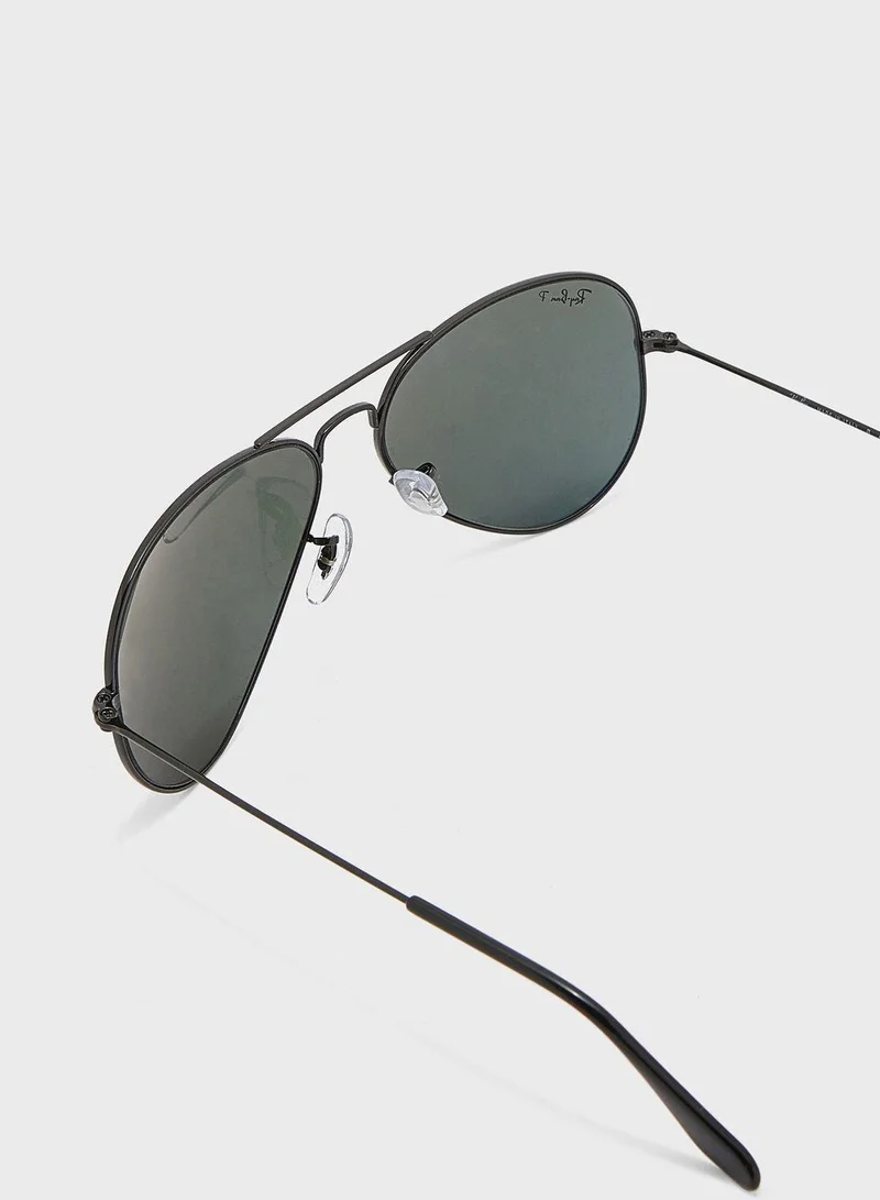 Ray-Ban  0Rb3025 Aviator Large Metal Sunglasses for Men | Best Price UAE