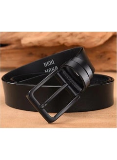 Deribond Men's Belt Leather Jeans Belt  - Image 1