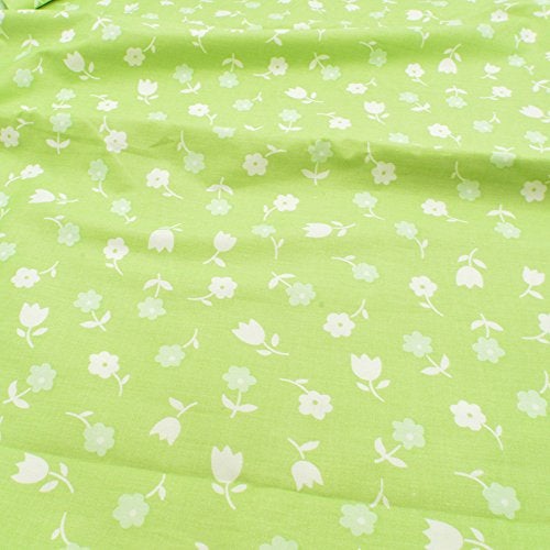 iNee Green Floral Fat Quarters Quilting Fabric Bundles, Sewing Fabric for Quilting Craftting,18 x 22 inches (Green Floral) - Image 5