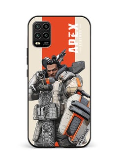 VR CREATIVE Protective Case Cover For Xiaomi Mi 10 Lite 5G Apex Legends Gibby Design Multicolour  - Image 1