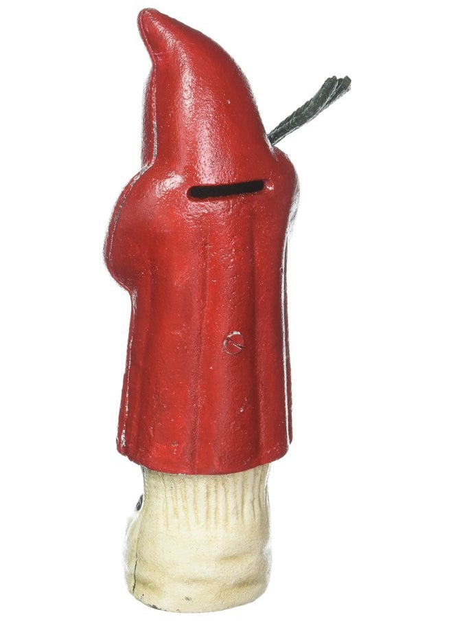 Design Toscano Christmas Decorations - German Kris Kringle Santa Claus Collector Die Cast Iron Still Action Coin Bank - Savings Bank - Piggy Bank  - Image 2