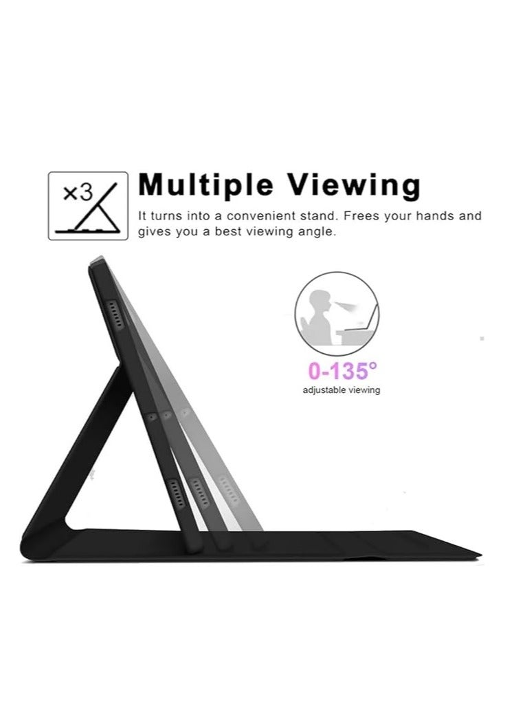 General English Keyboard Case for Galaxy Tab S8 Ultra 14.6 X900, Wireless Detachable Keyboard + Smart PU Case  - Image 2