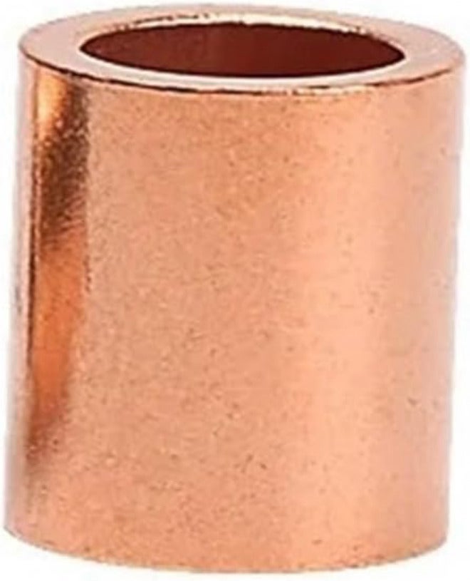 Crimping Loop Sleeve M1.0-1.2-1.5-2.0-2.5-3-4-5MM Diameter Round Copper Wire Rope Clamps Clips Ferrules Crimping Sleeve(1MM x 500pcs) - Image 1