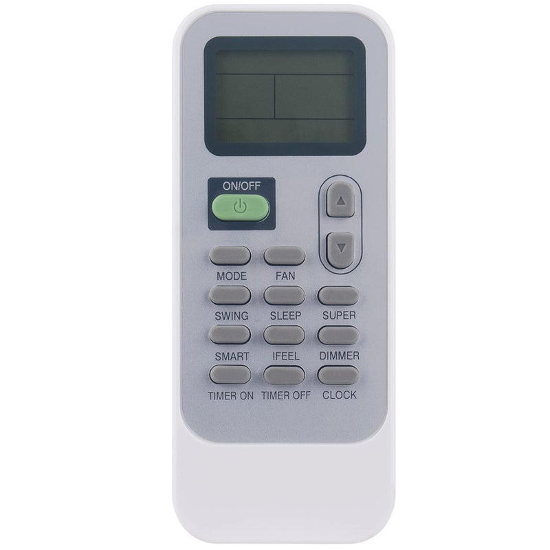 WINFLIKE Replacement Remote Control fit for Hisense for Kelon Air Conditioner DG11J101 DG11J104 DG11J198 DG11J105 DG11J105E YJ101E DG11J191