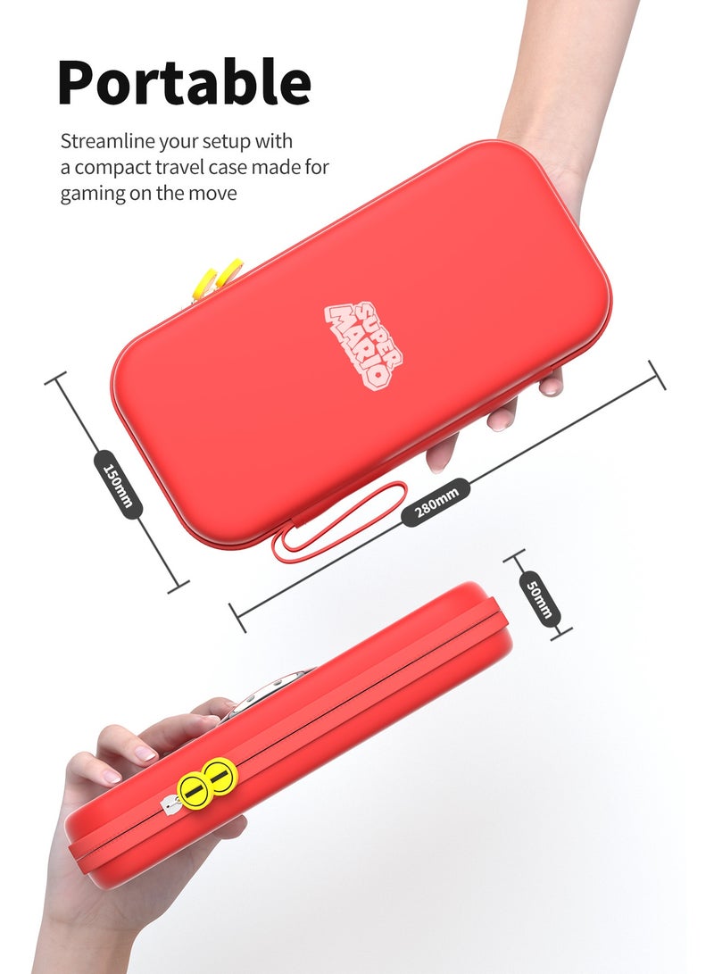 بيكسنست حقيبة حمل لجهاز نينتندو سويتش 2 2025، حقيبة سويتش 2، حقيبة حمل بنمط سيليكون منقوش ثلاثي الأبعاد لجهاز سويتش 2، ملحقات وحدة التحكم في الألعاب - Image 5