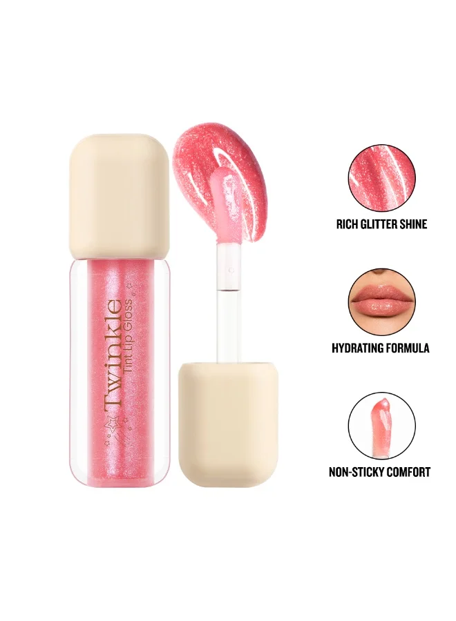 Character Character Twinkle Tint Lip Gloss - Glitter Infused, Hydrating & Non-Sticky
