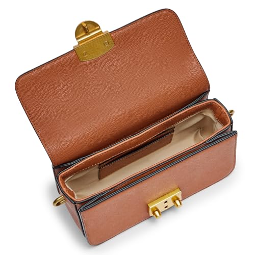 Miraggio Nicole Shoulder Bag For Women With Adjustable Detachable Crossbody Sling Strap (Brown) - Image 4