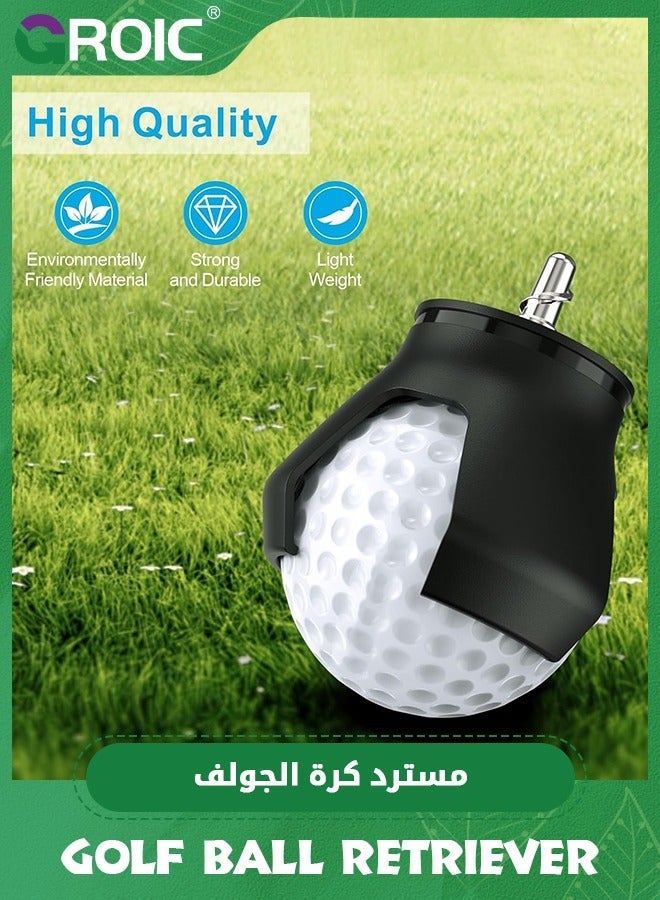 GROIC 4 PCS Golf Ball Retriever, Premium Durable Grabber and Picker for All Kinds of Putter Handles, Retrievers Pick Up Tool Quick Installation - Image 2