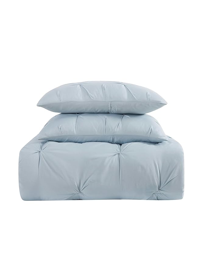 إيروريكس طقم لحاف مطوي Everyday Dcs1969Lbkg 18 قطعة، أزرق فاتح، كينج - Image 2