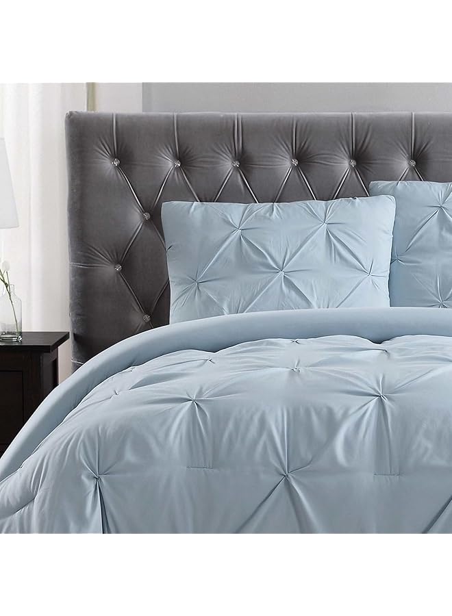 إيروريكس طقم لحاف مطوي Everyday Dcs1969Lbkg 18 قطعة، أزرق فاتح، كينج - Image 3