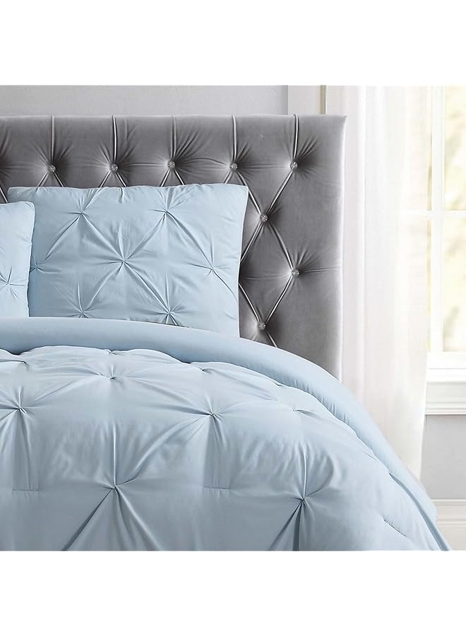 إيروريكس طقم لحاف مطوي Everyday Dcs1969Lbkg 18 قطعة، أزرق فاتح، كينج - Image 4