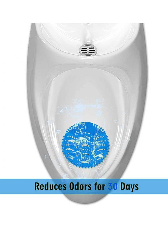 Urinal Screen Urinal Cakes Bulk Scented Anti-Splash Mats (24, Ocean Breeze) - Image 2
