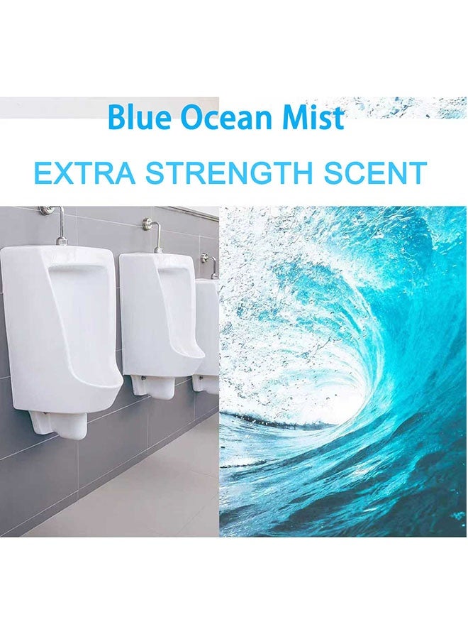 Urinal Screen Urinal Cakes Bulk Scented Anti-Splash Mats (24, Ocean Breeze) - Image 4