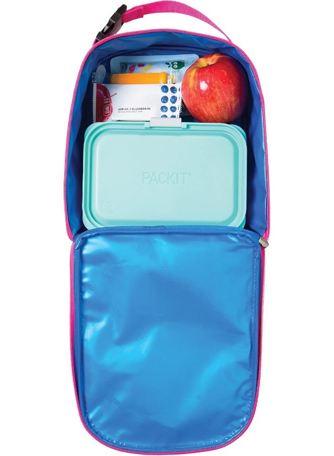 PackIt Freezable Playtime Lunch Box, Pink Popsicle - Image 4
