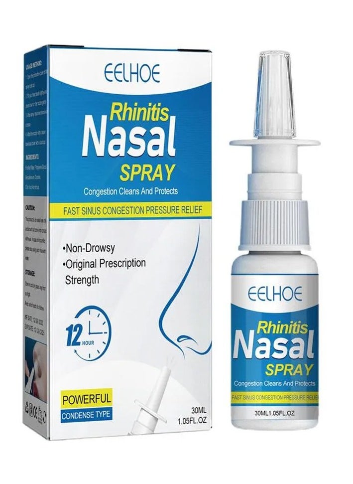 EELHOE Eelhoe Nasal Relief Spray Lung Cleansing Spray Care Liquid For Nose Congestion Discomfort Sinusitis Improve Nasal Breathing ,Relieve Nasal Anti Itch Congestion Discomfort ,Nasal Care Spray(30ml)  - Image 2