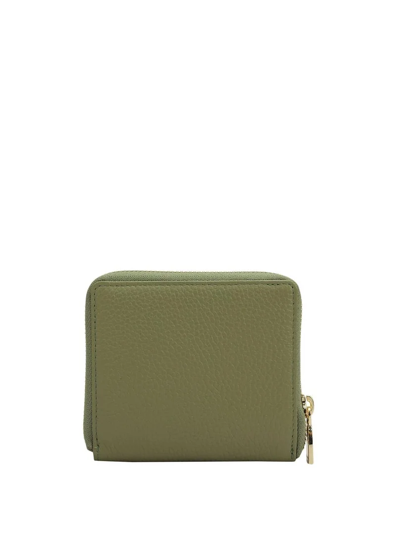 Da Milano  Da Milano Genuine Leather Green Ladies Wallet for Women | Best Price UAE