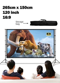 Black 120 inch