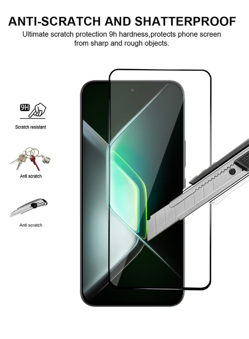 إنفينيكس GT 30 Pro واقي الشاشة - زجاج مقسّى فاخر للشاشة الكاملة إنفينيكس GT 30 Pro شفافية عالية، ملمس دقيق، مضاد للانفجار، حواف مقوسة ناعمة، سهل التركيب - Image 2