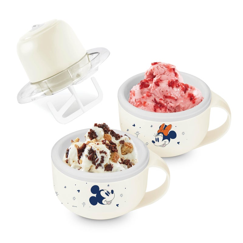 Disney  Dash Mickey  Minnie My Mug Ice Cream Maker Bundle