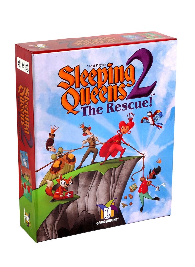 Gamewright Sleeping Queens 2 - A Royally Rousing Card Game,Fun Card Game for Kids and Families  - Image 1