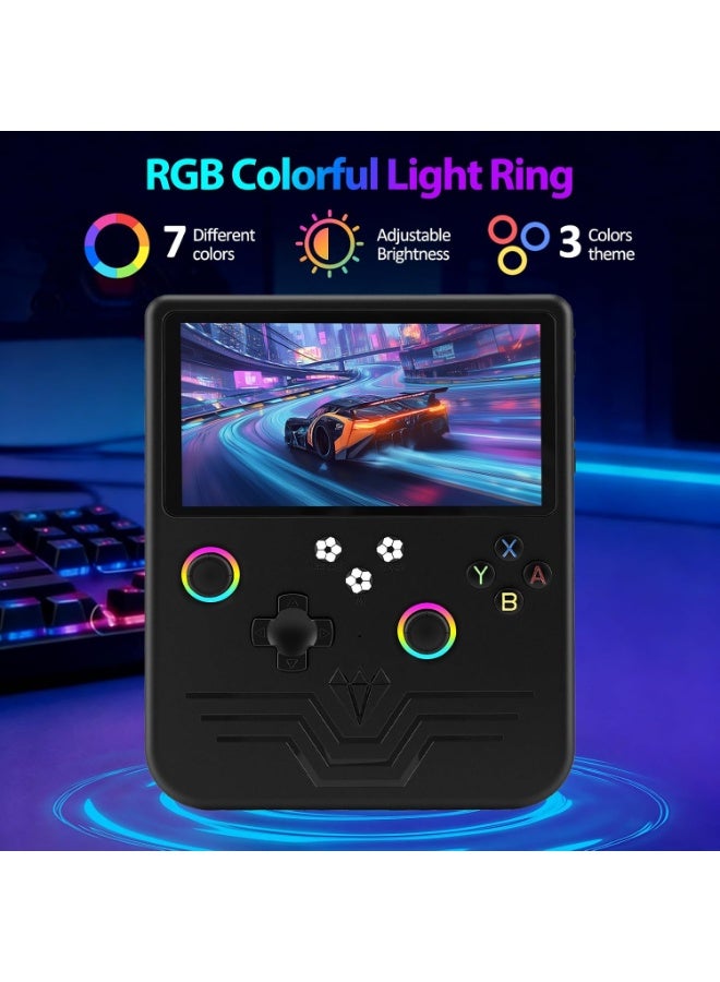 ELTRAZONE R60MAX Retro Handheld Game Console 6.0 Inch HD IPS Screen Built-In 20000+ Games Portable Video Game Console Linux System Long Standby Time Black - Image 5