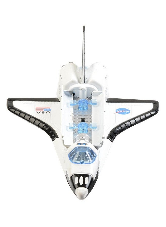 Aeromax Pull Back Space Shuttle Boxed Die Cast White - Image 4