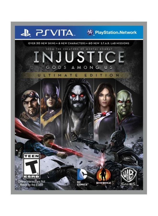WB Games Injustice: Gods Among Us - (Intl Version) - Fighting - playstation_vita - Image 1