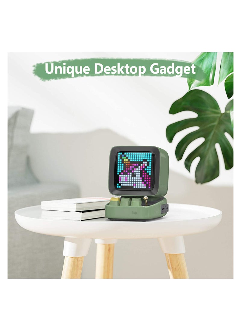 Divoom Divoom Ditoo Pro Bluetooth Mini Speaker - Green  - Image 2