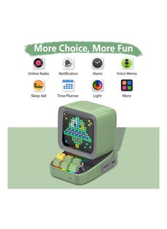 Divoom Divoom Ditoo Pro Bluetooth Mini Speaker - Green  - Image 3