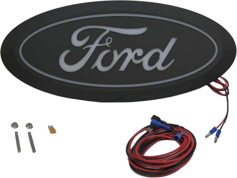 Putco Luminix White LED Oval Light Up Grille Emblem for Ford F250, F350, F450 (2011-2025) - Image 3