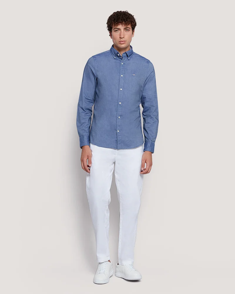 GANT Gant Men’S Slim Fit Oxford Cotton Shirt
